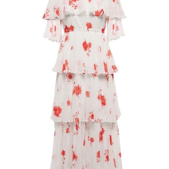 MAKE AN OFFER 🚨
Self Portrait tiered ruffle dress size 6 - Picture 1 of 8